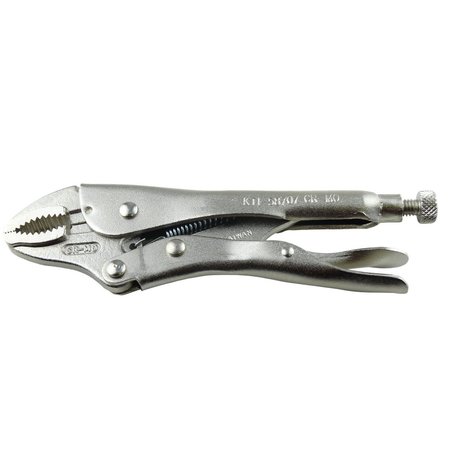 K-TOOL INTERNATIONAL 7 in Curved-Jaw Locking Pliers KTI-58707